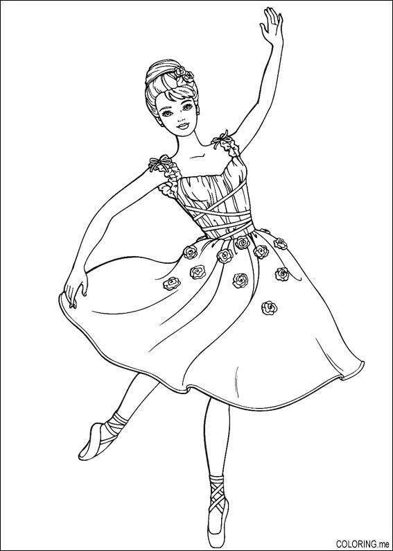 Free printable Dancer coloring page #92133 from Careers and Professions collection