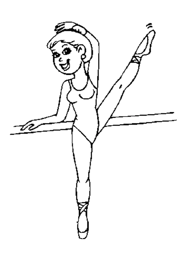 Free printable Dancer coloring page #92160 from Careers and Professions collection Free printable Dancer coloring page #92160 from Careers and Professions collection