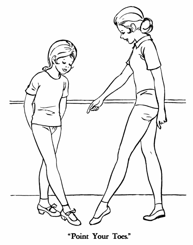 Free printable Dancer coloring page #92287 from Careers and Professions collection
