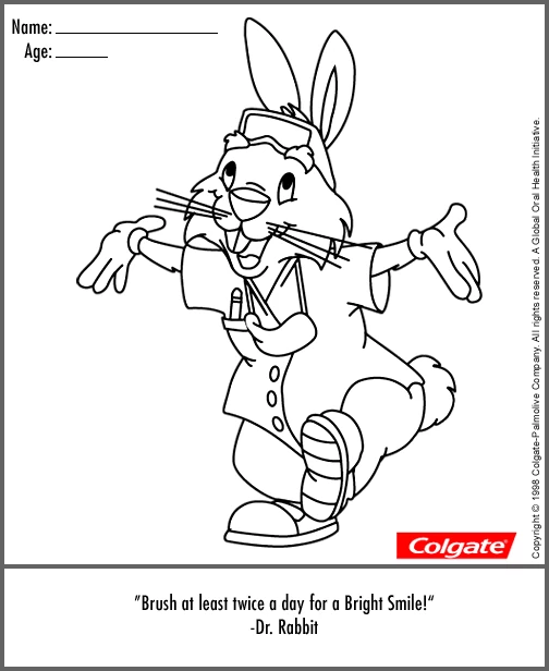 Free printable Dentist coloring page #92962 from Careers and Professions collection