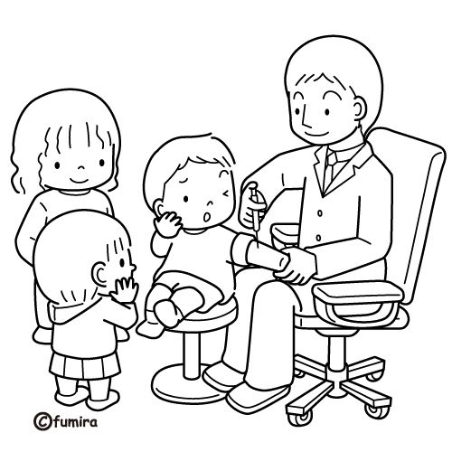 Coloring page: Doctor (Careers and Professions) #93543 - Free Printable Coloring Pages