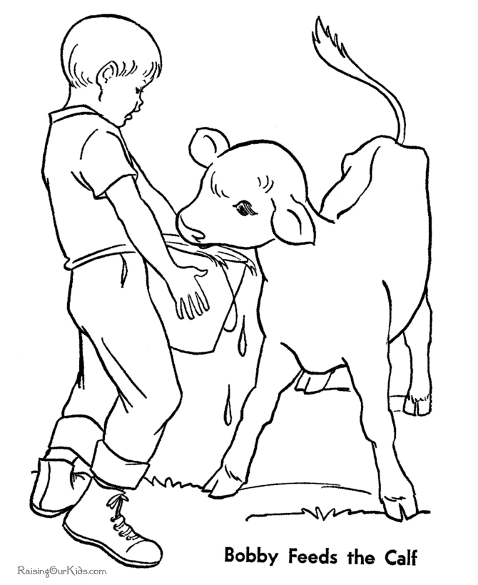 Free printable Farmer coloring page #96439 from Careers and Professions collection