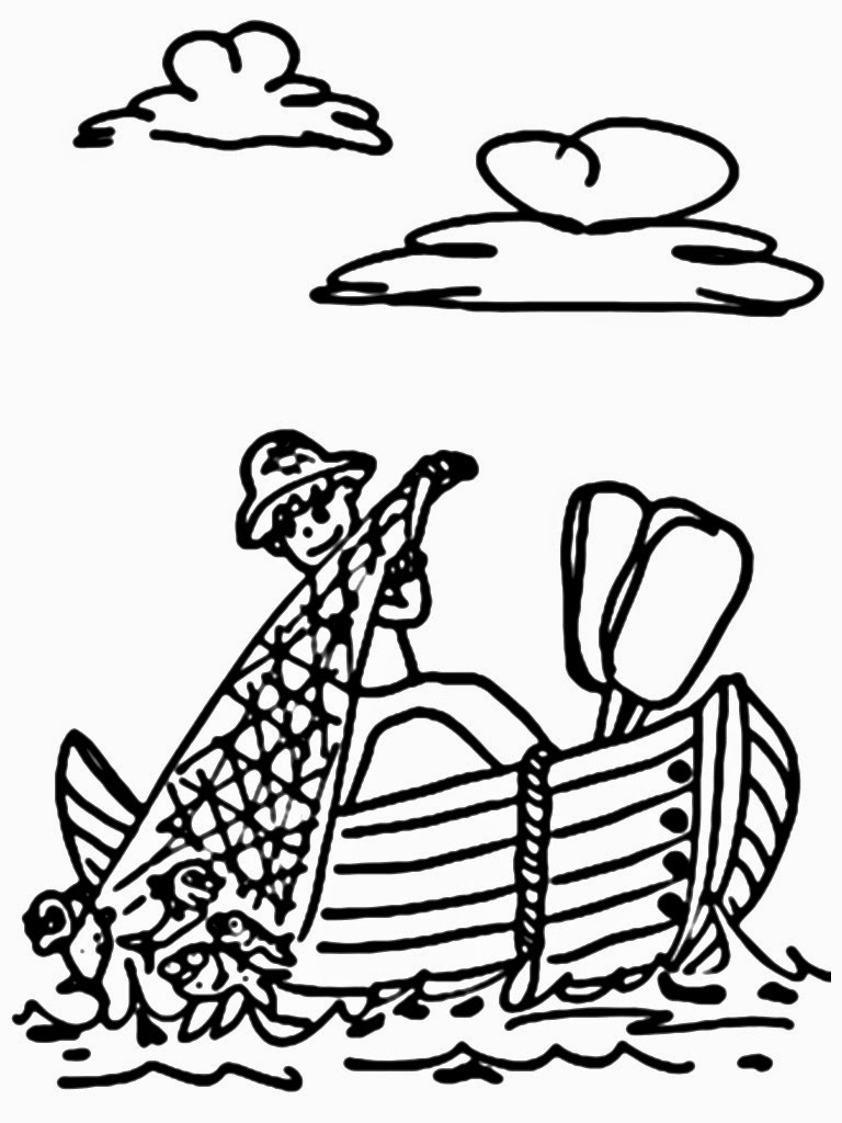 Free printable Fisherman coloring page #103960 from Careers and Professions collection