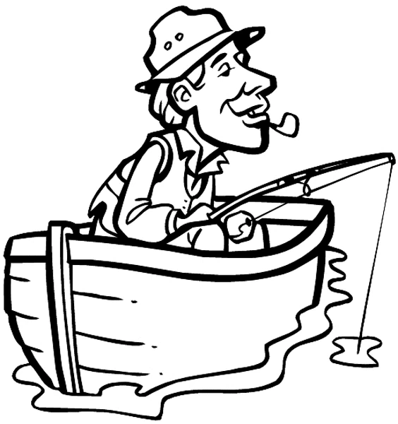Free printable Fisherman coloring page #104133 from Careers and Professions collection Free printable Fisherman coloring page #104133 from Careers and Professions collection