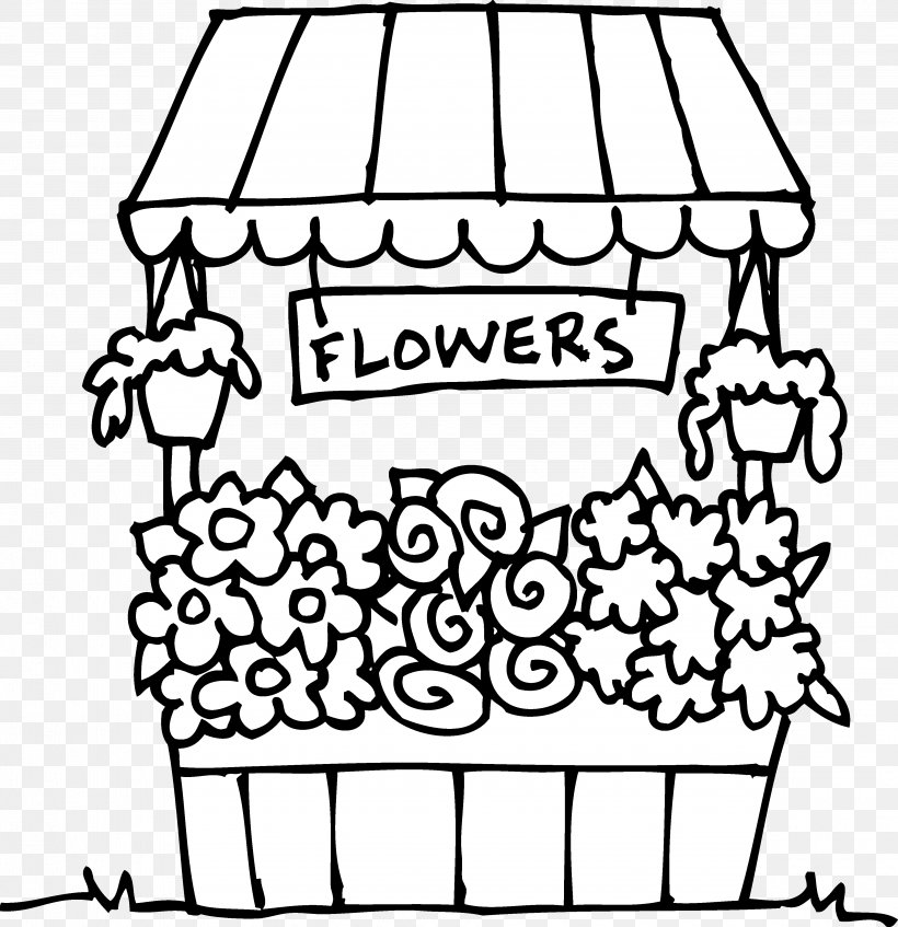 Coloring page: Florist (Careers and Professions) #170348 - Free Printable Coloring Pages