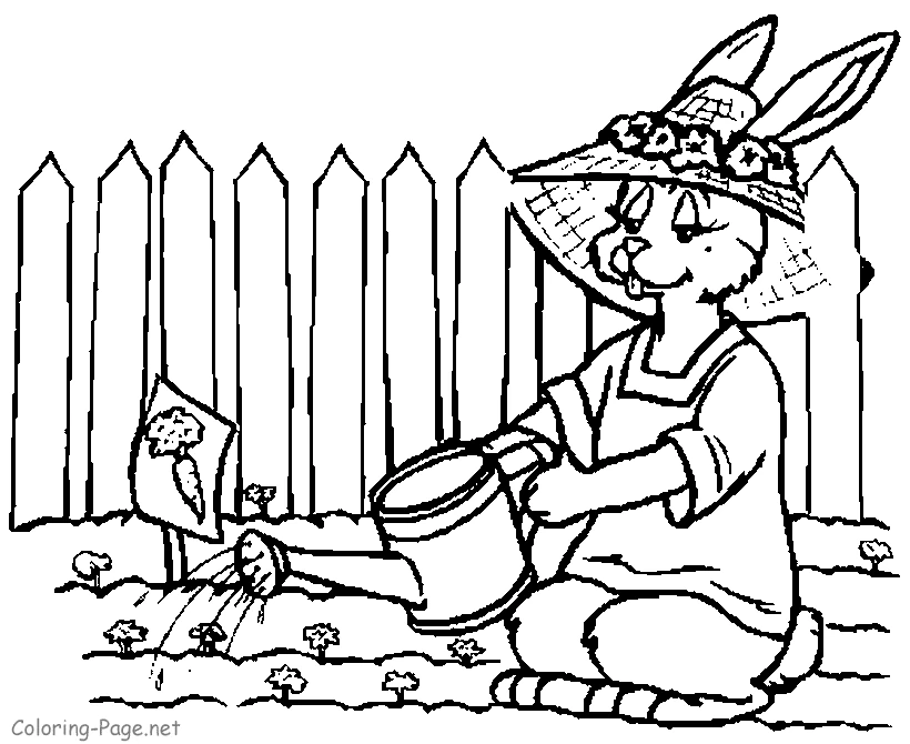 Free printable Gardener coloring page #98664 from Careers and Professions collection