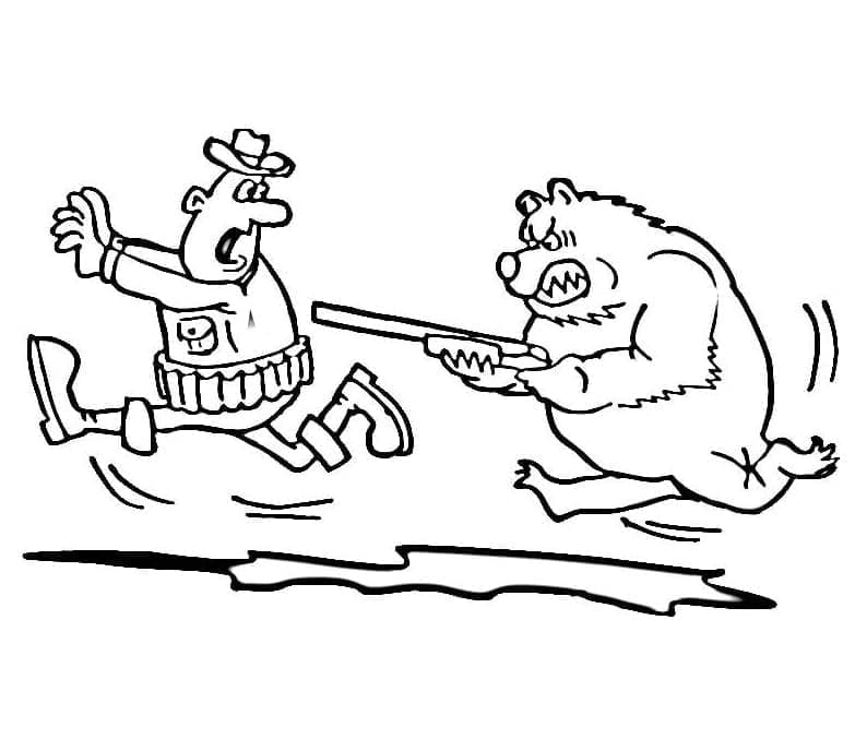 Free printable Hunter coloring page #218048 from Careers and Professions collection