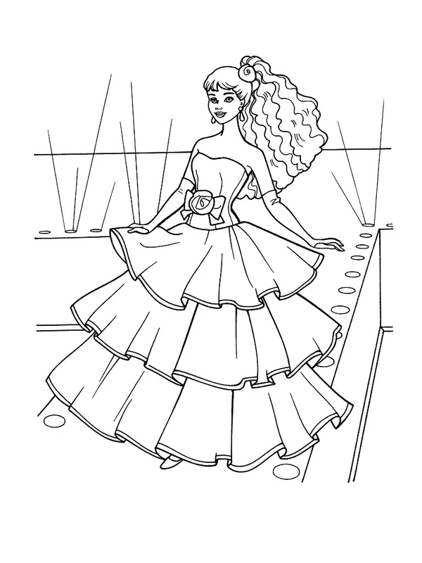 Coloring page: Mannequin (Careers and Professions) #101403 - Free Printable Coloring Pages