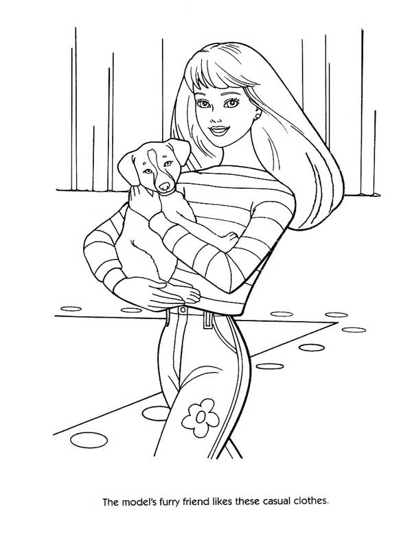 Free printable Mannequin coloring page #101542 from Careers and Professions collection