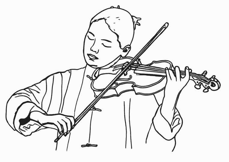 Coloring page: Musician (Careers and Professions) #102570 - Free Printable Coloring Pages