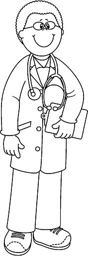 Coloring page: Nurse (Careers and Professions) #170426 - Free Printable Coloring Pages