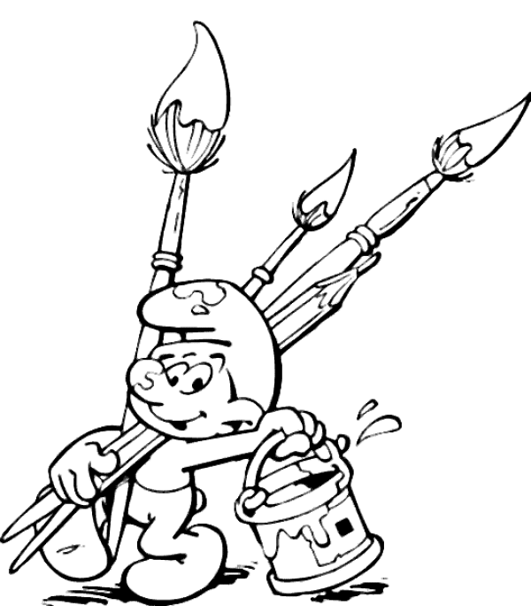 Free printable Painter coloring page #104338 from Careers and Professions collection Free printable Painter coloring page #104338 from Careers and Professions collection