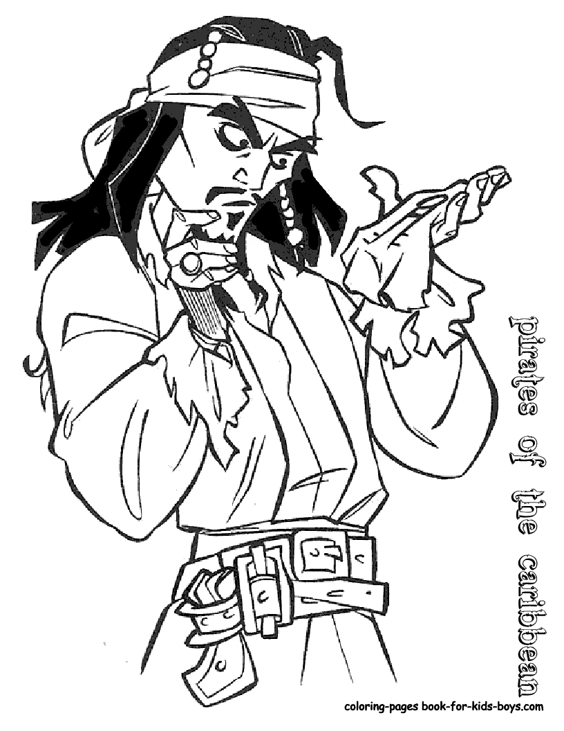 Free printable Pirate coloring page #105322 from Careers and Professions collection Free printable Pirate coloring page #105322 from Careers and Professions collection