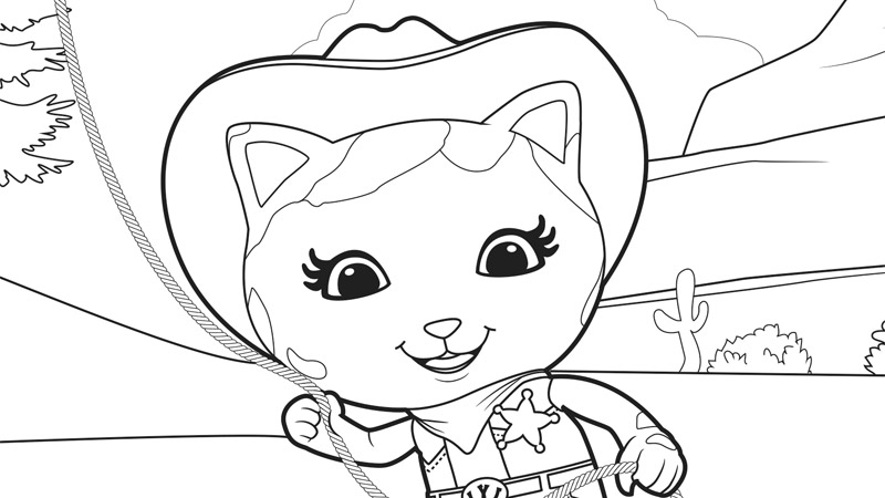 Free printable Sheriff coloring page #107444 from Careers and Professions collection