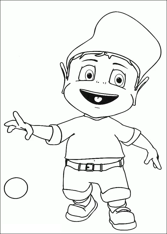 Free printable Adiboo coloring page #23605 from Cartoon Characters collection