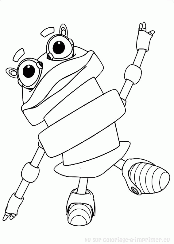 Coloring page: Adiboo (Cartoon Characters) #23619 - Free Printable Coloring Pages
