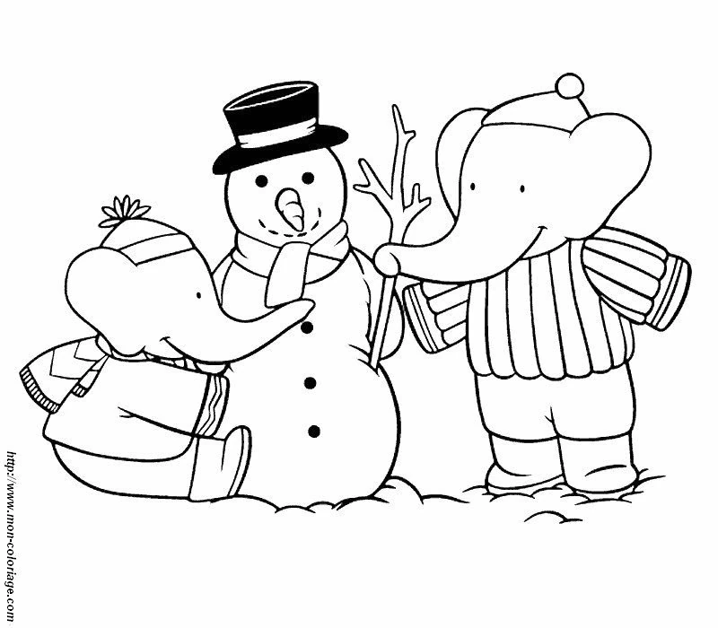 Free printable Babar coloring page #28128 from Cartoon Characters collection