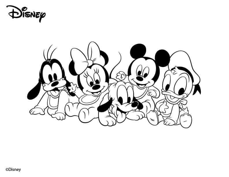Free printable Baby Disney coloring page #198173 from Cartoon Characters collection Free printable Baby Disney coloring page #198173 from Cartoon Characters collection