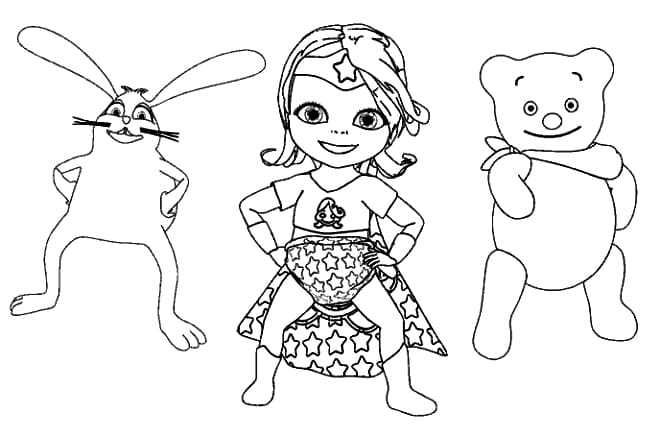 Free printable Baby Lilly coloring page #182459 from Cartoon Characters collection