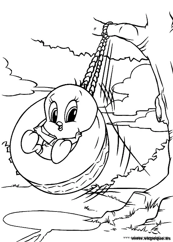 Free printable Baby Looney Tunes coloring page #26548 from Cartoon Characters collection