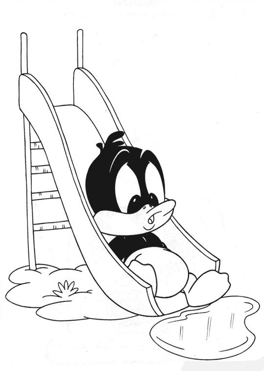 Free printable Baby Looney Tunes coloring page #26594 from Cartoon Characters collection