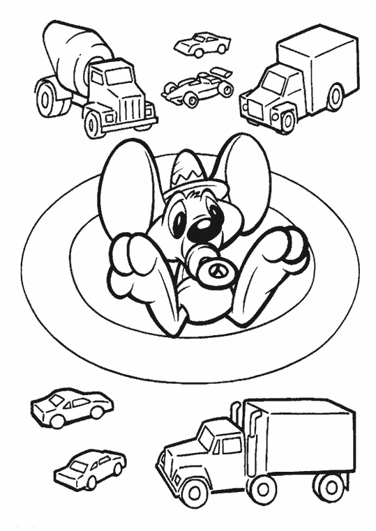 Free printable Baby Looney Tunes coloring page #26631 from Cartoon Characters collection