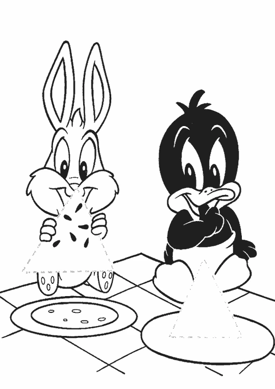 Free printable Baby Looney Tunes coloring page #26679 from Cartoon Characters collection