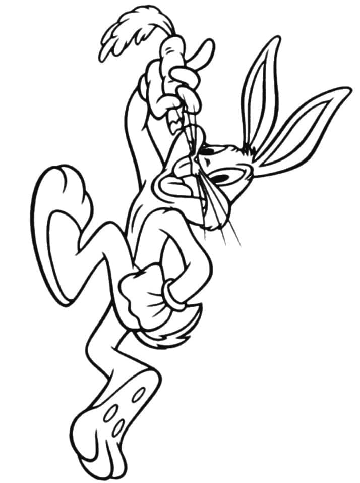 Free printable Bugs Bunny coloring page #203599 from Cartoon Characters collection