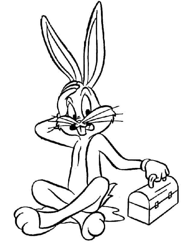 Free printable Bugs Bunny coloring page #203607 from Cartoon Characters collection