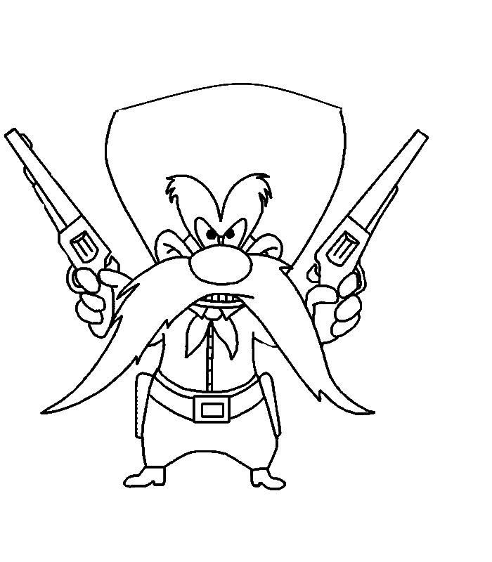 Coloring page: Bugs Bunny (Cartoon Characters) #26342 - Free Printable Coloring Pages