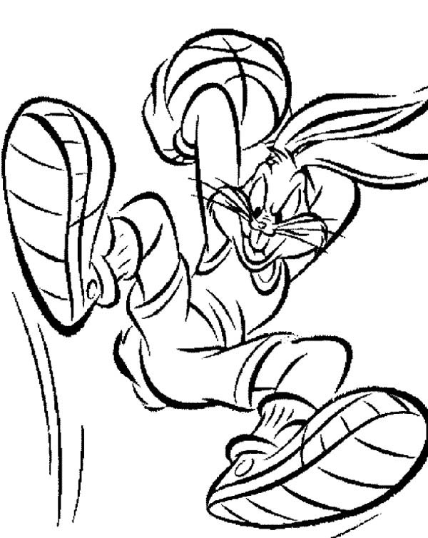 Coloring page: Bugs Bunny (Cartoon Characters) #26479 - Free Printable Coloring Pages