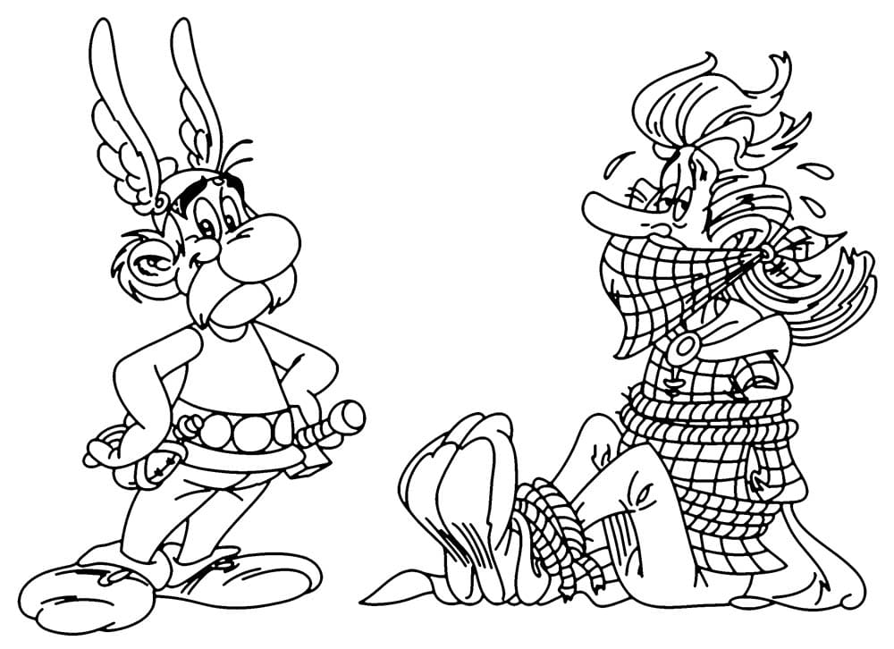 Coloring page: Cacofonix (Cartoon Characters) #189675 - Free Printable Coloring Pages