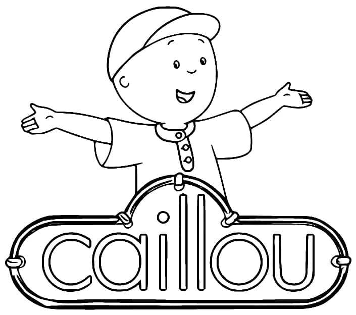 Free printable Caillou coloring page #215122 from Cartoon Characters collection