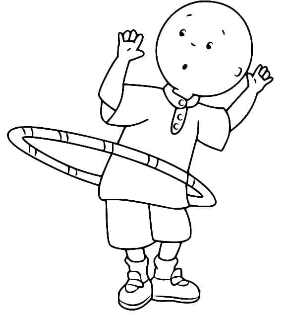 Free printable Caillou coloring page #215126 from Cartoon Characters collection
