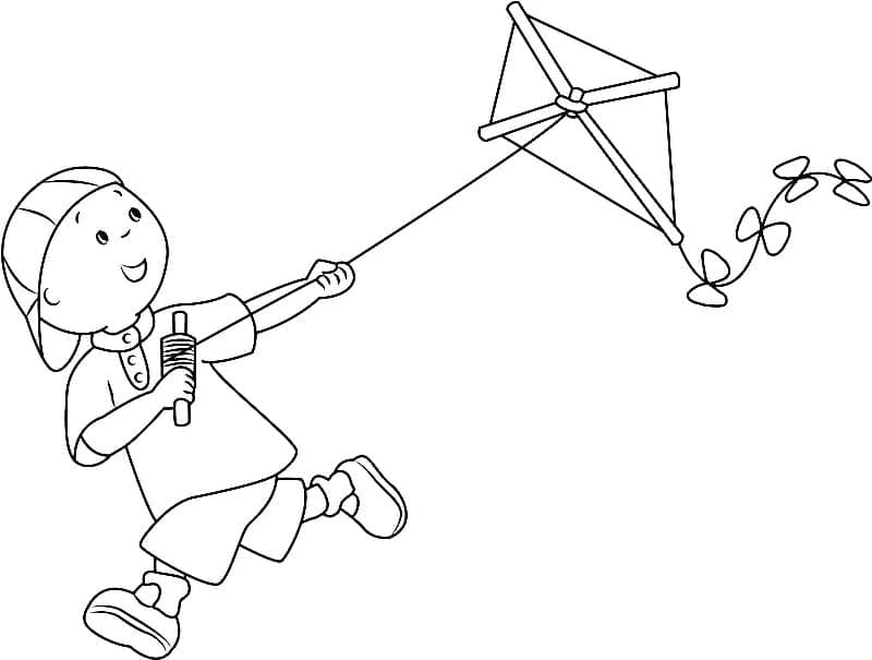 Free printable Caillou coloring page #215130 from Cartoon Characters collection