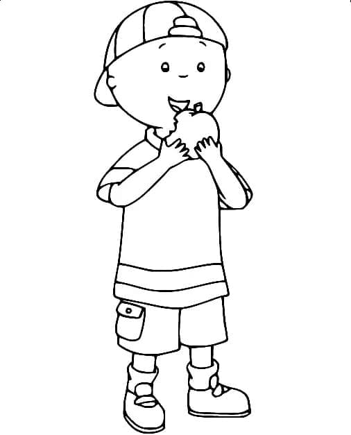 Free printable Caillou coloring page #215131 from Cartoon Characters collection