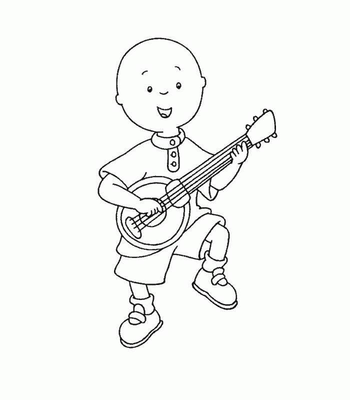 Free printable Caillou coloring page #36161 from Cartoon Characters collection