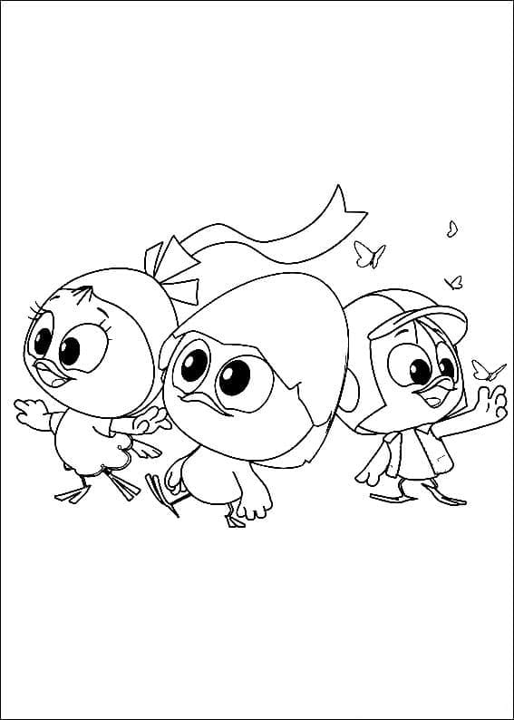 Free printable Calimero coloring page #202684 from Cartoon Characters collection