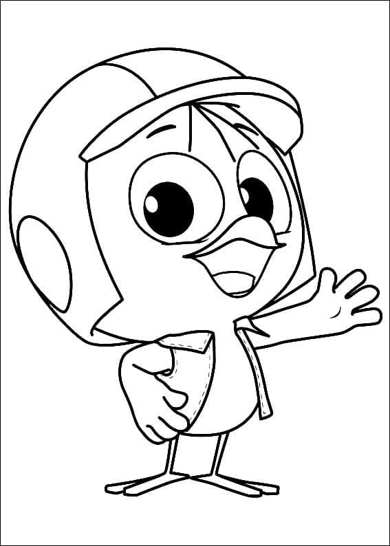 Free printable Calimero coloring page #202695 from Cartoon Characters collection