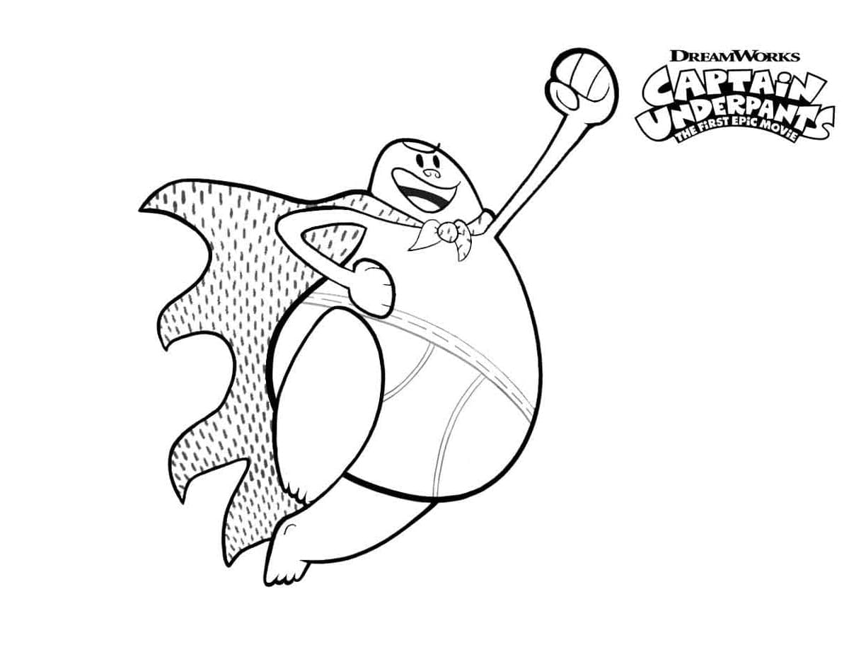Free printable Captain Underpants coloring page #209731 from Cartoon Characters collection Free printable Captain Underpants coloring page #209731 from Cartoon Characters collection