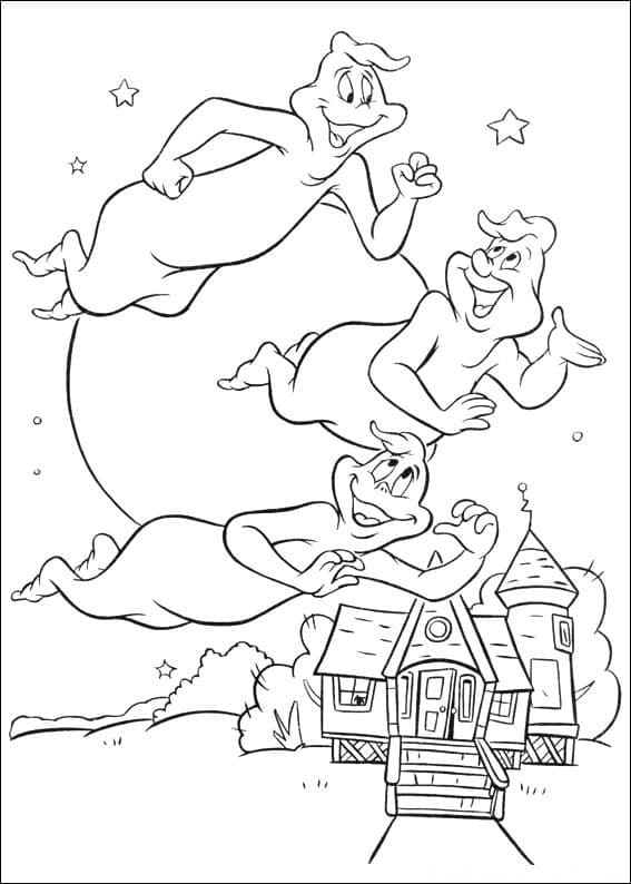Free printable Casper coloring page #203174 from Cartoon Characters collection Free printable Casper coloring page #203174 from Cartoon Characters collection