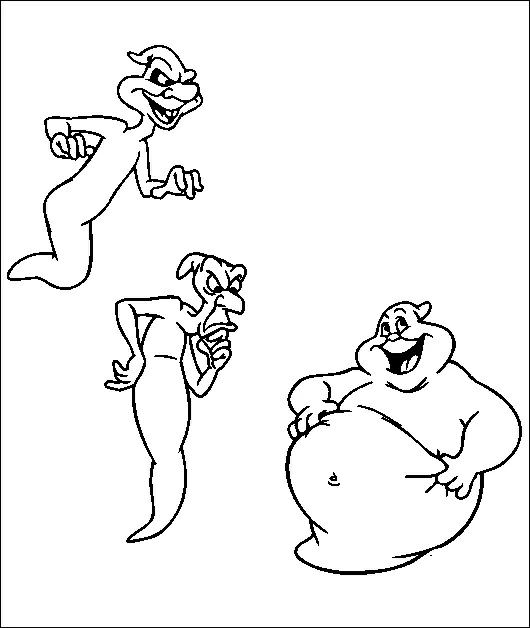 Free printable Casper coloring page #36245 from Cartoon Characters collection Free printable Casper coloring page #36245 from Cartoon Characters collection