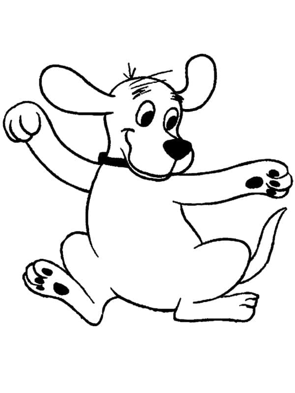 Free printable Clifford coloring page #197911 from Cartoon Characters collection