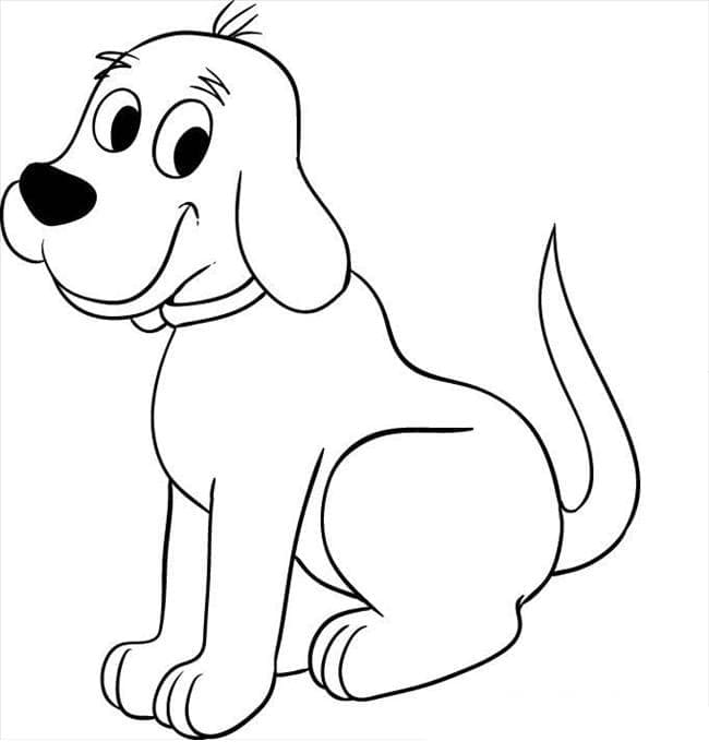 Free printable Clifford coloring page #197928 from Cartoon Characters collection Free printable Clifford coloring page #197928 from Cartoon Characters collection