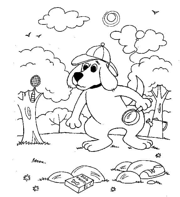 Free printable Clifford coloring page #197933 from Cartoon Characters collection Free printable Clifford coloring page #197933 from Cartoon Characters collection
