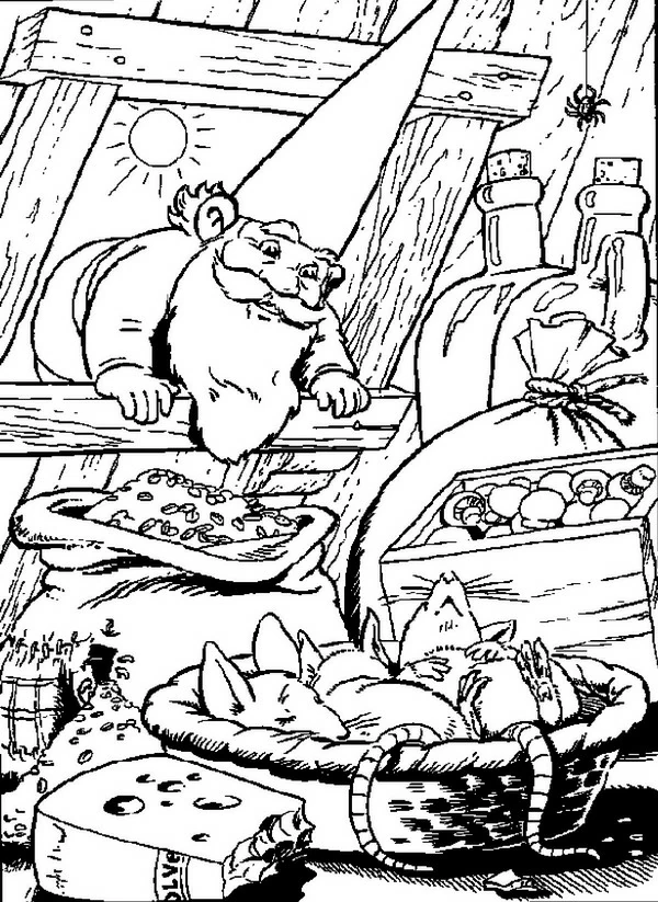 Free printable David, the Gnome coloring page #51269 from Cartoon Characters collection