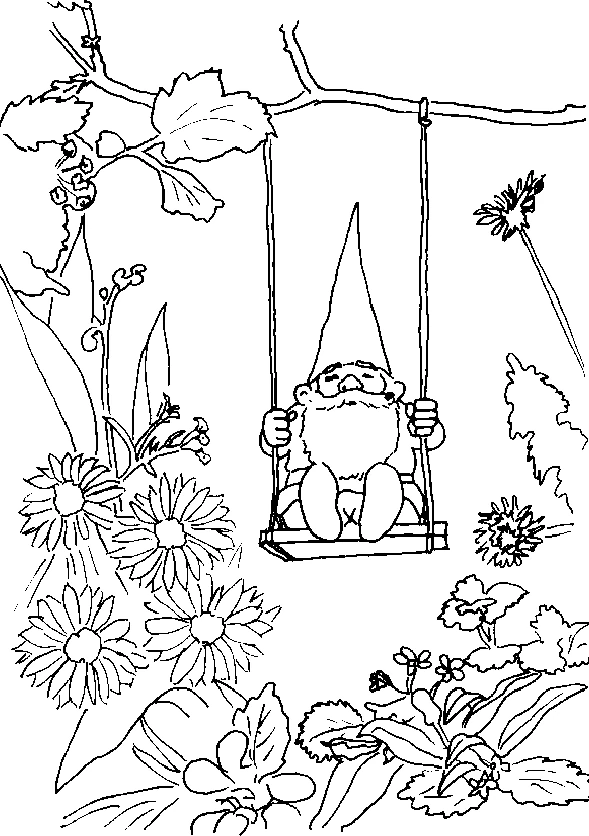 Free printable David, the Gnome coloring page #51373 from Cartoon Characters collection