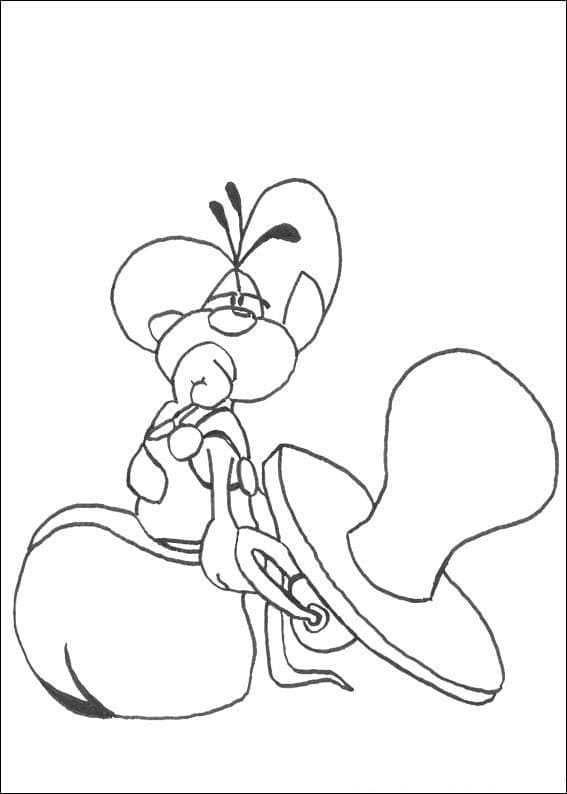 Free printable Diddl coloring page #201703 from Cartoon Characters collection