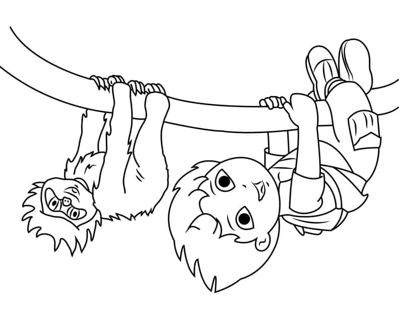 Free printable Diego coloring page #197998 from Cartoon Characters collection