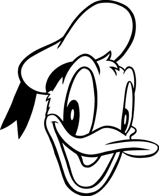 Free printable Donald Duck coloring page #30130 from Cartoon Characters collection